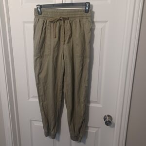 A New Day army green dressy jogger Pants sz M